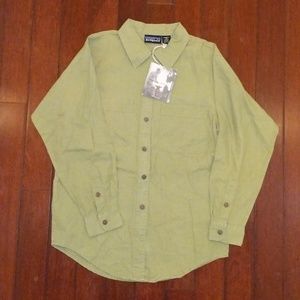 Pantagonia Womens XS 100% Hemp Long Sleeve Shirt